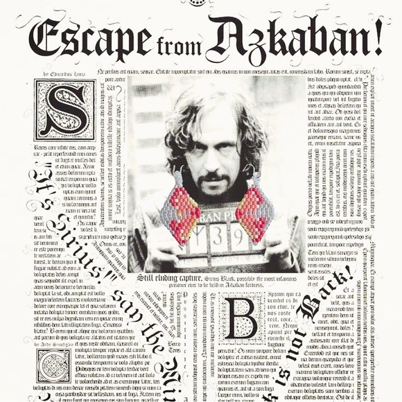 Handmade Indigenous Beaded Earrings 🦋 - Picture 2 of 5